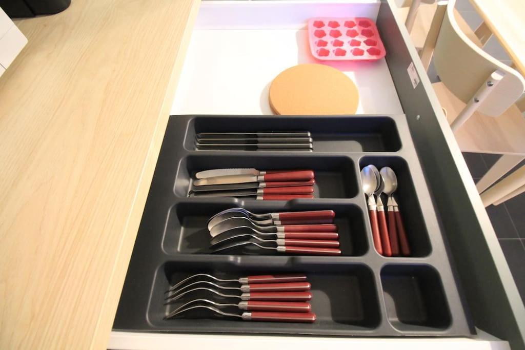 Escale-Marne Fr - 202 - Free Parking - Free Luggage Storage - All Equipped - Linen Included - Washing Machine - 10Mn Walk Metro 8 - Rer A - Panoramic View - From 1 To 14 Guests 매종알포르트 외부 사진