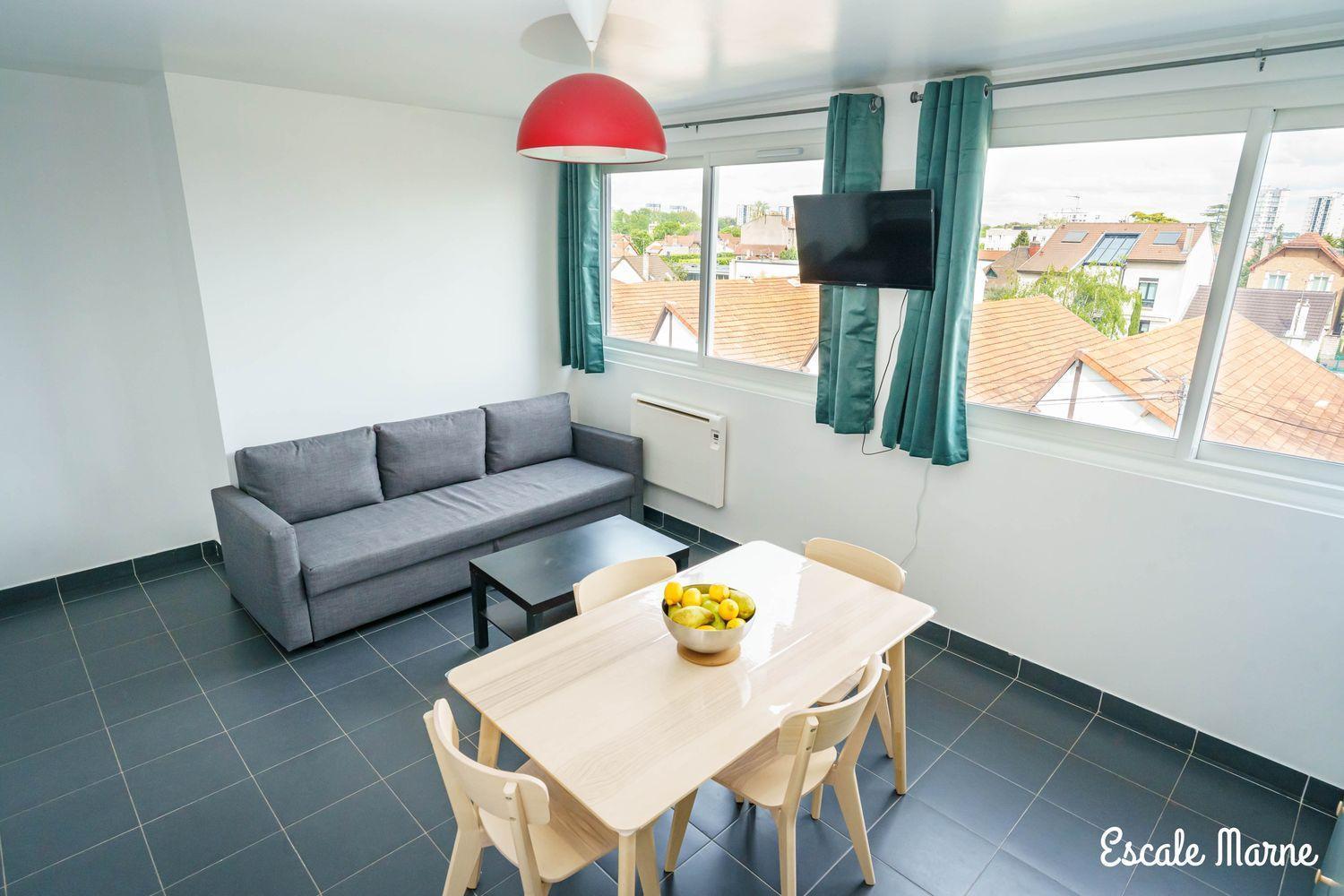 Escale-Marne Fr - 202 - Free Parking - Free Luggage Storage - All Equipped - Linen Included - Washing Machine - 10Mn Walk Metro 8 - Rer A - Panoramic View - From 1 To 14 Guests 매종알포르트 외부 사진