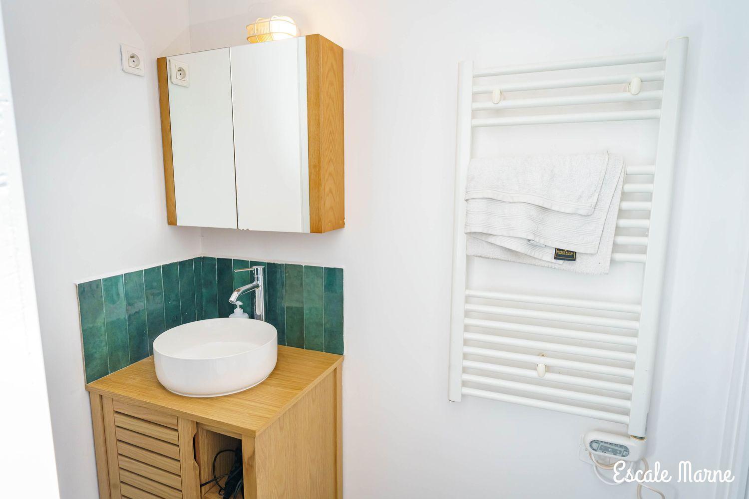 Escale-Marne Fr - 202 - Free Parking - Free Luggage Storage - All Equipped - Linen Included - Washing Machine - 10Mn Walk Metro 8 - Rer A - Panoramic View - From 1 To 14 Guests 매종알포르트 객실 사진