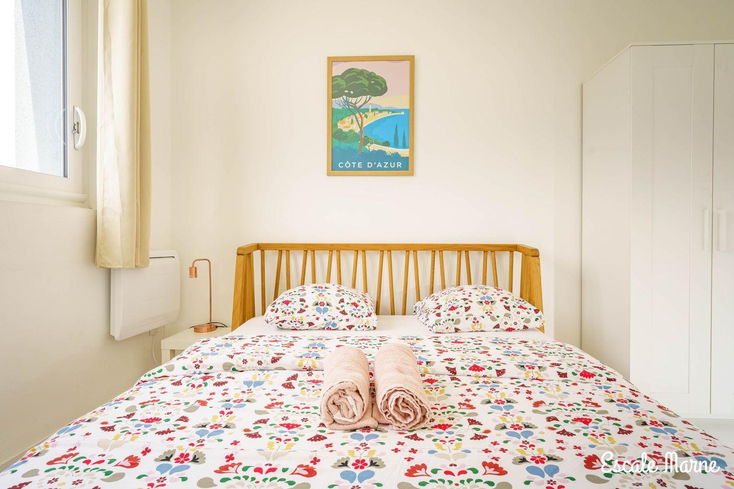 Escale-Marne Fr - 202 - Free Parking - Free Luggage Storage - All Equipped - Linen Included - Washing Machine - 10Mn Walk Metro 8 - Rer A - Panoramic View - From 1 To 14 Guests 매종알포르트 외부 사진